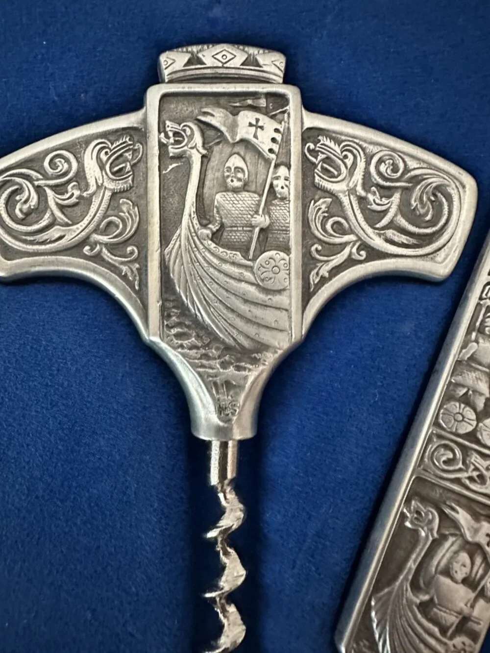 Konge Tinn bar set